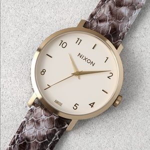 NWOT Nixon Arrow Leather x Amuse Society